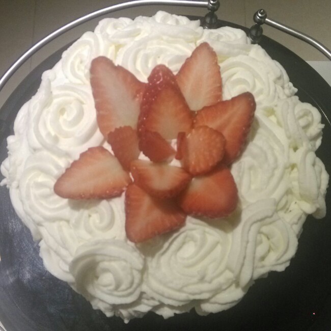 极简的浪漫——Rose Swirl Cake（玫瑰蛋糕）