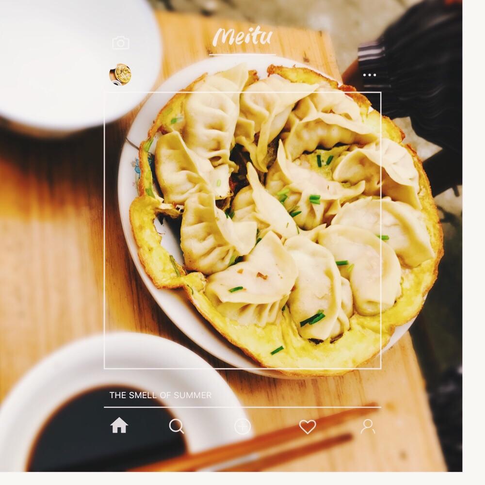 懒人快手抱蛋煎饺