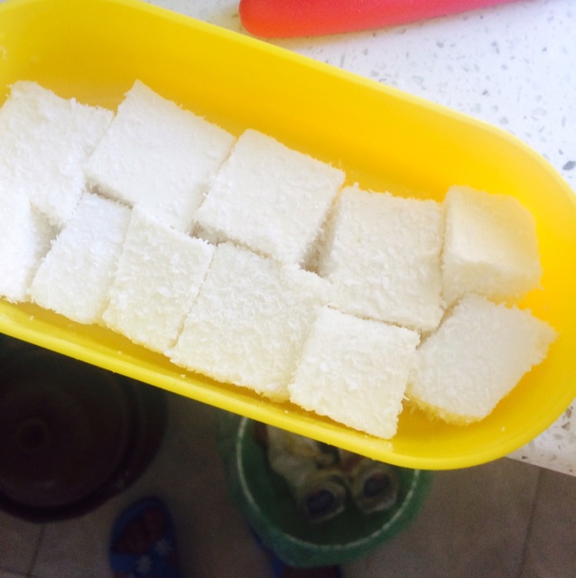 猫鲔做的椰奶小方超级简单版