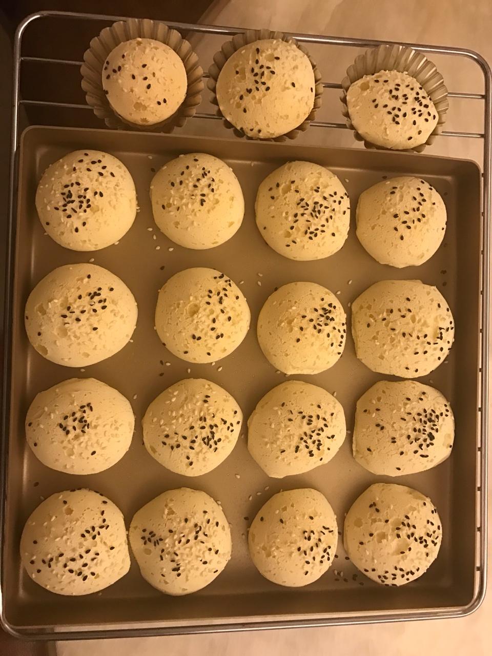 不塌陷不凹底的超美味麻薯