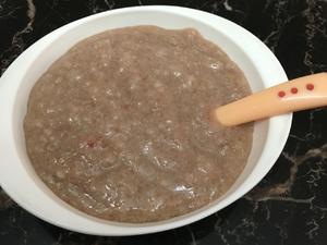 宝宝辅食：番茄牛肉粥的做法 步骤8