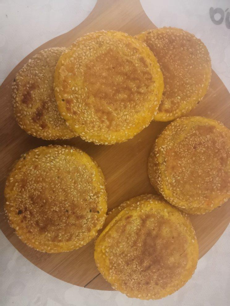不用油炸的南瓜饼