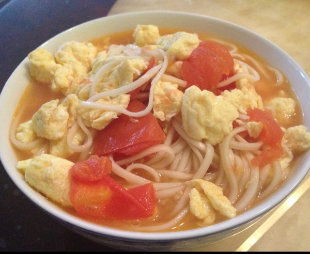 西红柿鸡蛋面