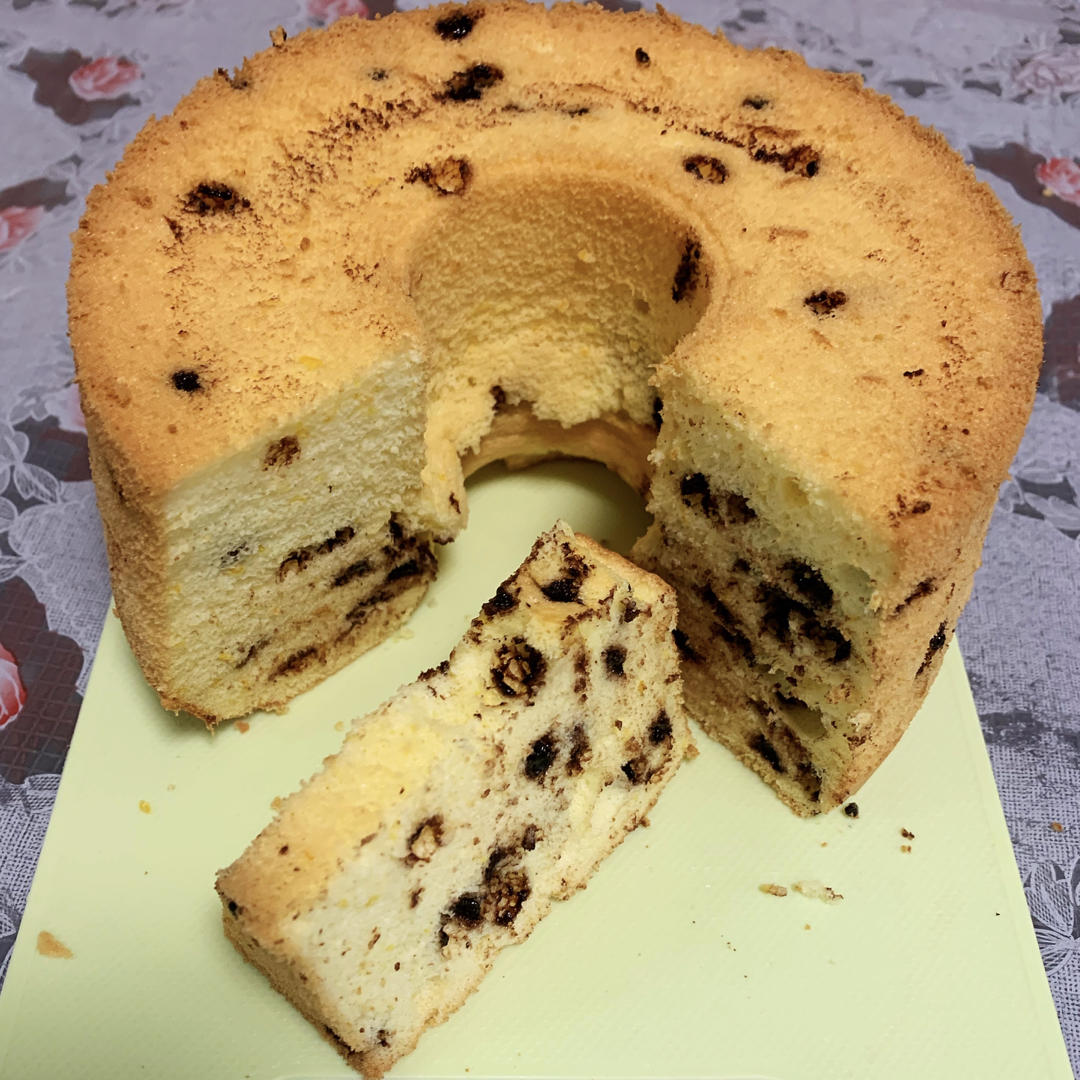 香橙巧克力戚风