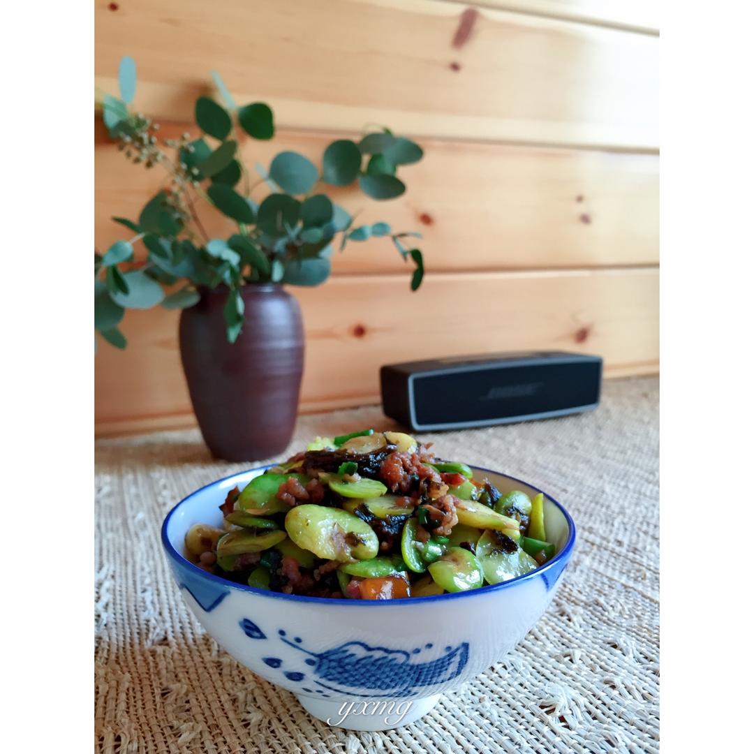 橄榄菜肉末炒豆瓣