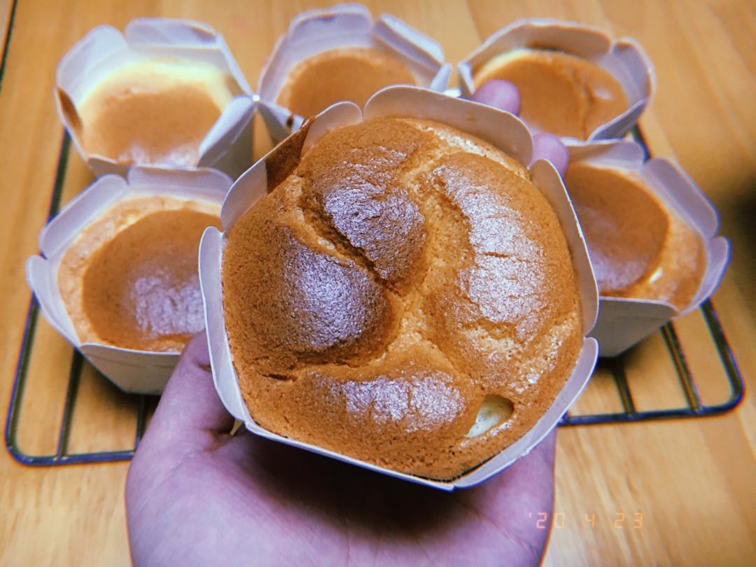 纸杯蛋糕 8寸戚风蛋糕的量