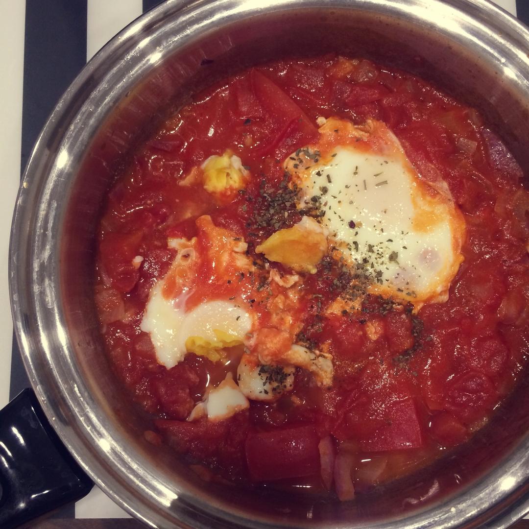 番茄炖蛋 Egg in Tomato Sauce