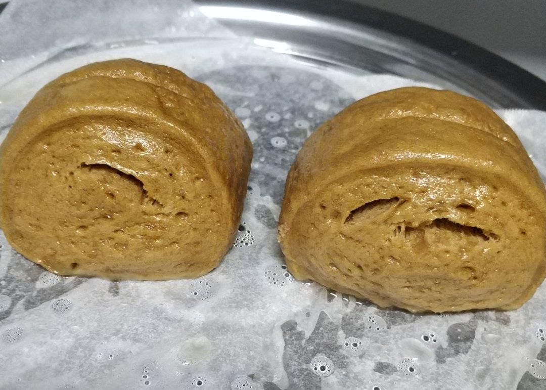 有料的红糖馒头（土豪包）