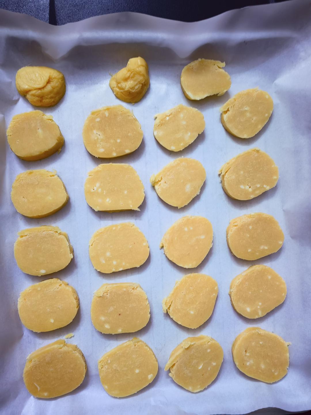 免打发❗️零失败❗️黄金芝士咸味饼干❗️