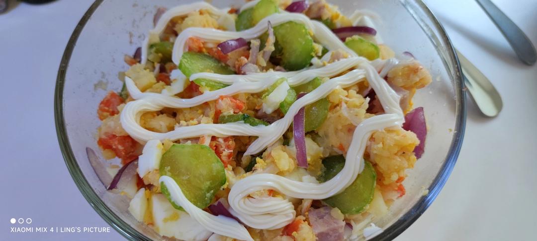 🔥零失败❗️低脂鸡蛋土豆泥沙拉🥗爆好吃