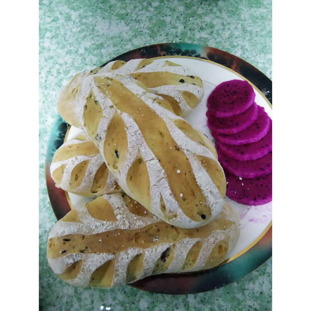 蓝莓奶酪面包