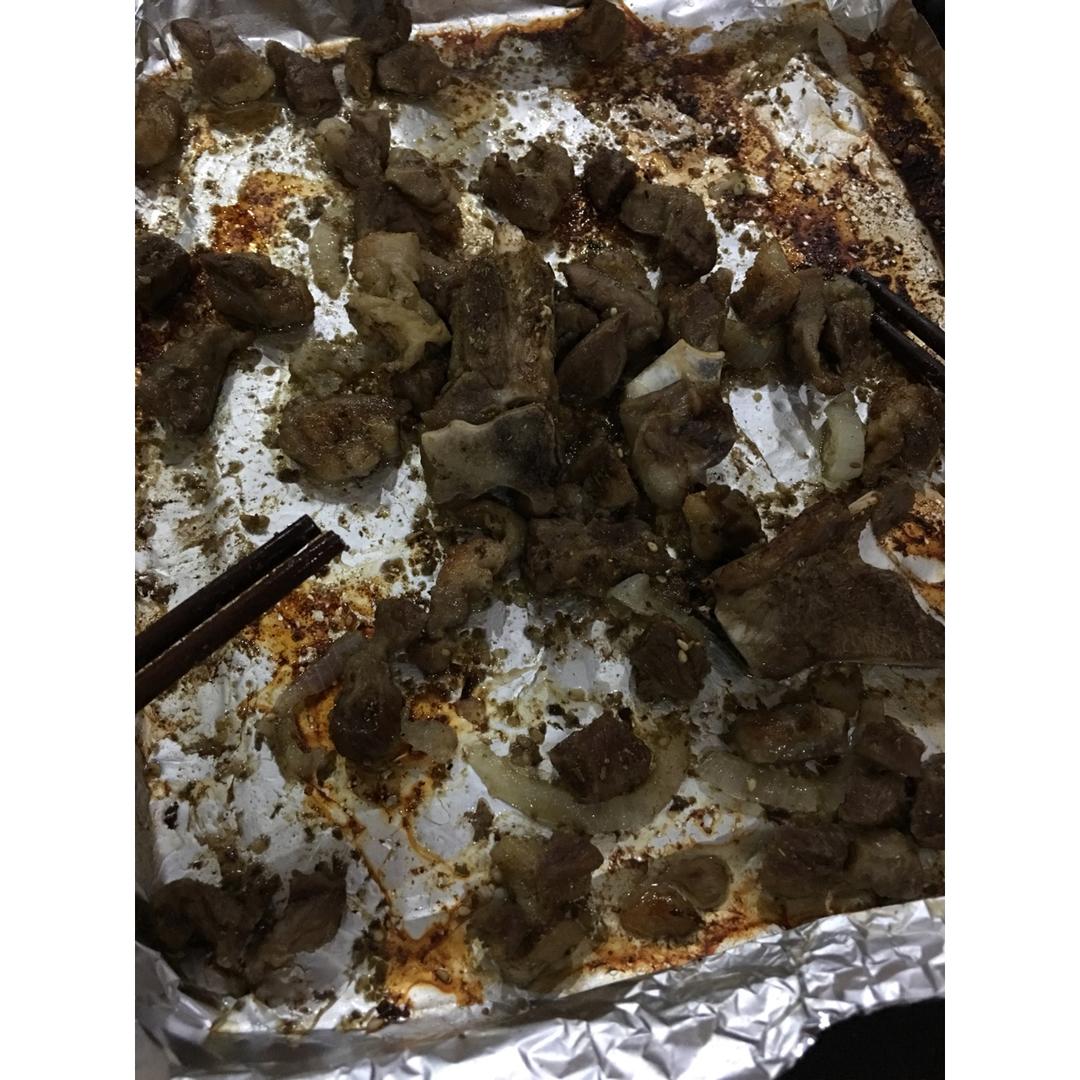 烤羊肉串儿（烤箱版）