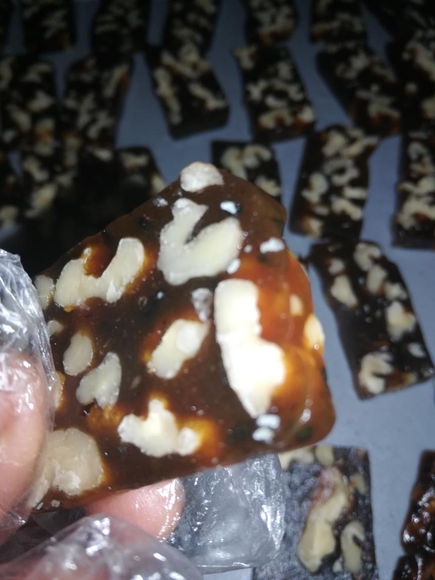 红枣泥核桃糕