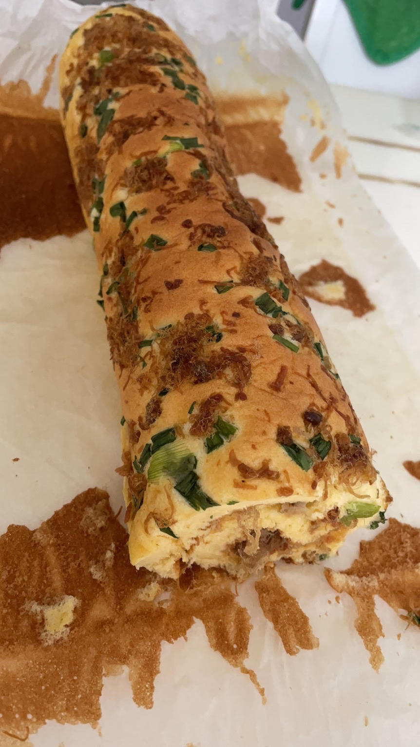 蛋糕卷，肉松蛋糕卷，网红贝贝肉松卷