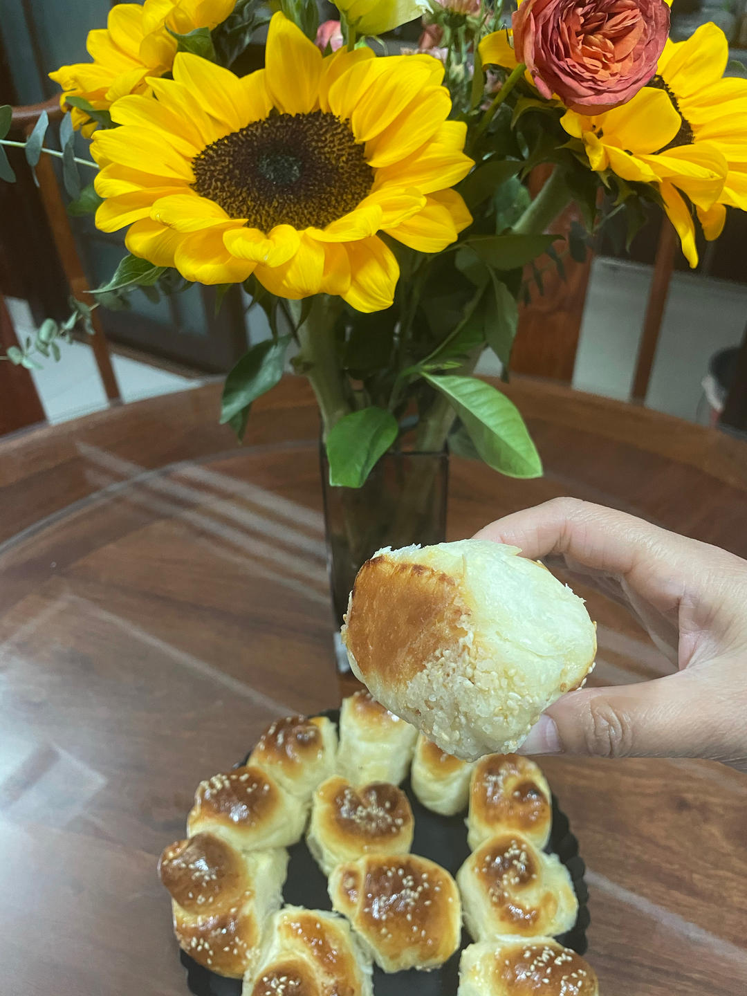 脆底蜂蜜小面包
