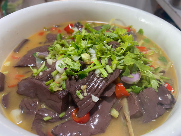 【胡椒粉猪血汤图片】一缕阳光_89_下厨房