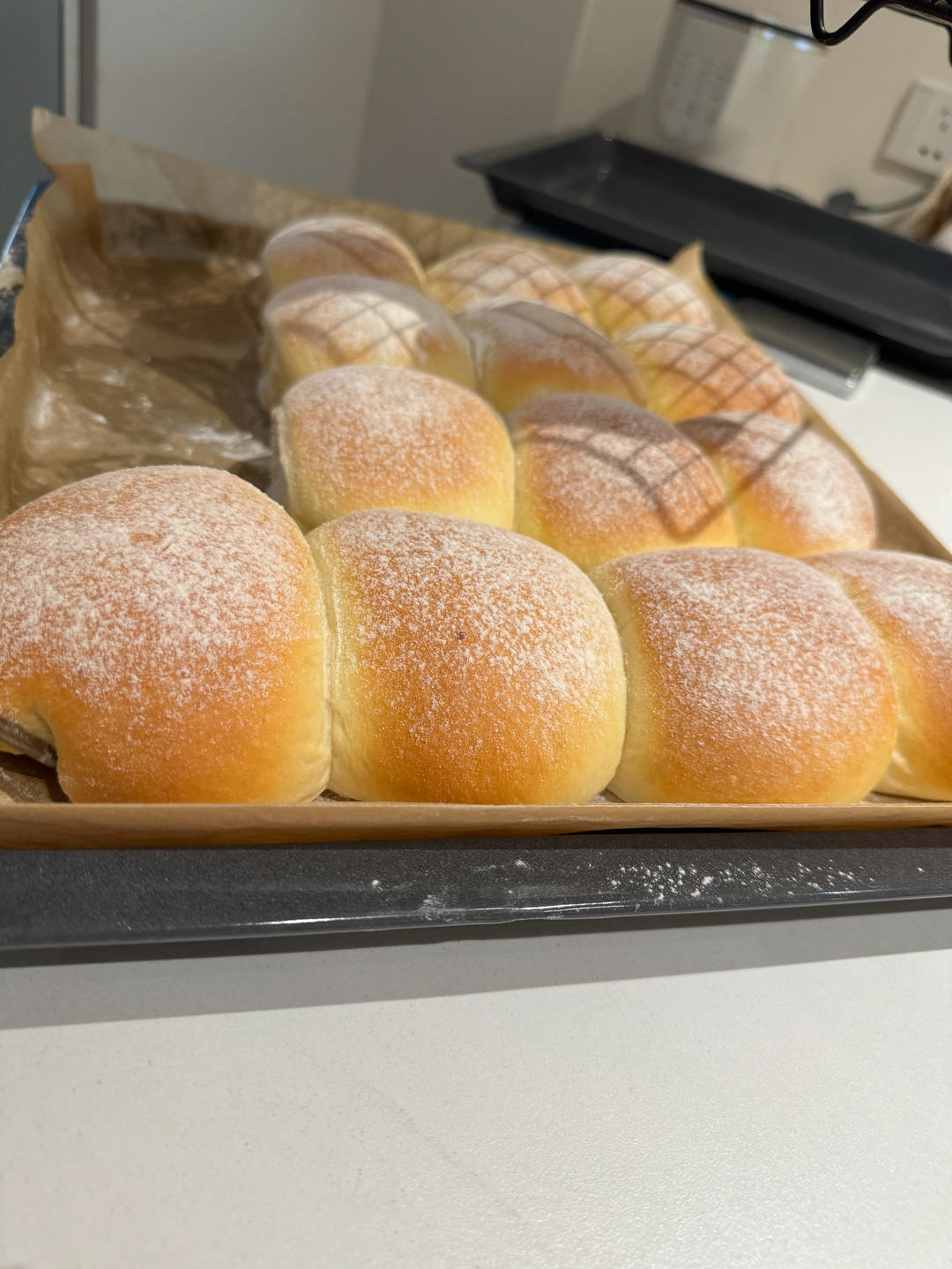 奶香芝士云朵面包