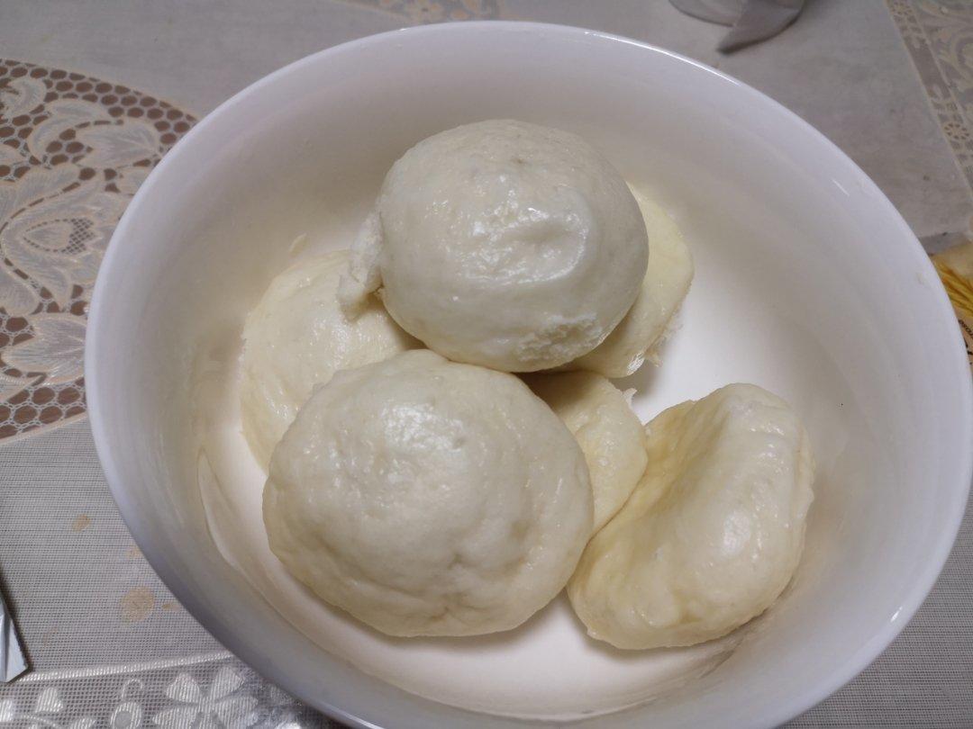 奶黄馅儿和奶黄包