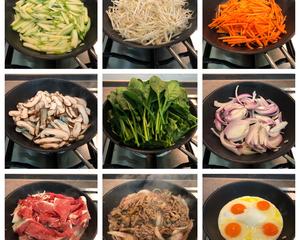 巨盆韩式牛肉拌饭的做法 步骤2
