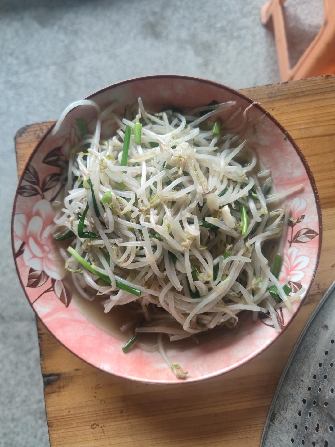 清炒豆芽