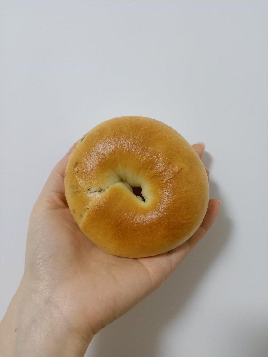 海苔芝士贝果