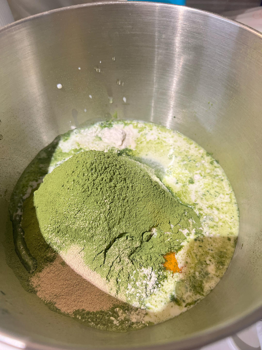 抹茶吐司面包