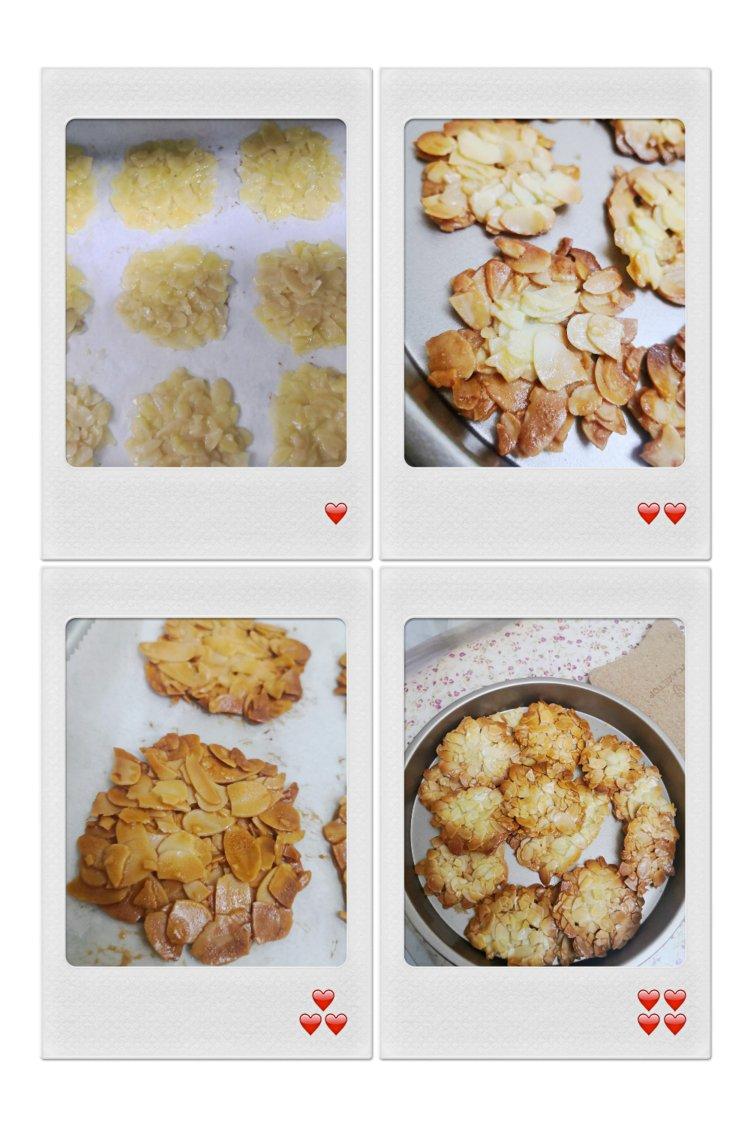 焦糖脆脆杏仁瓦片