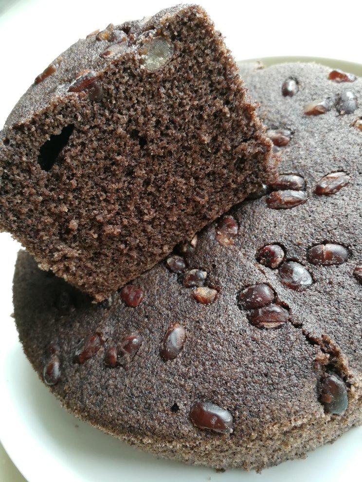 水晶_3yga做的黑豆浆蒸黑米蛋糕