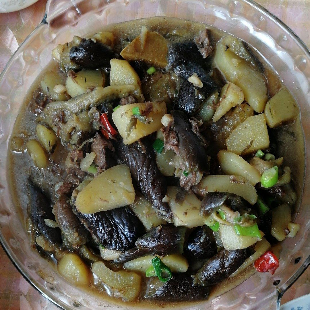 土豆炖茄子