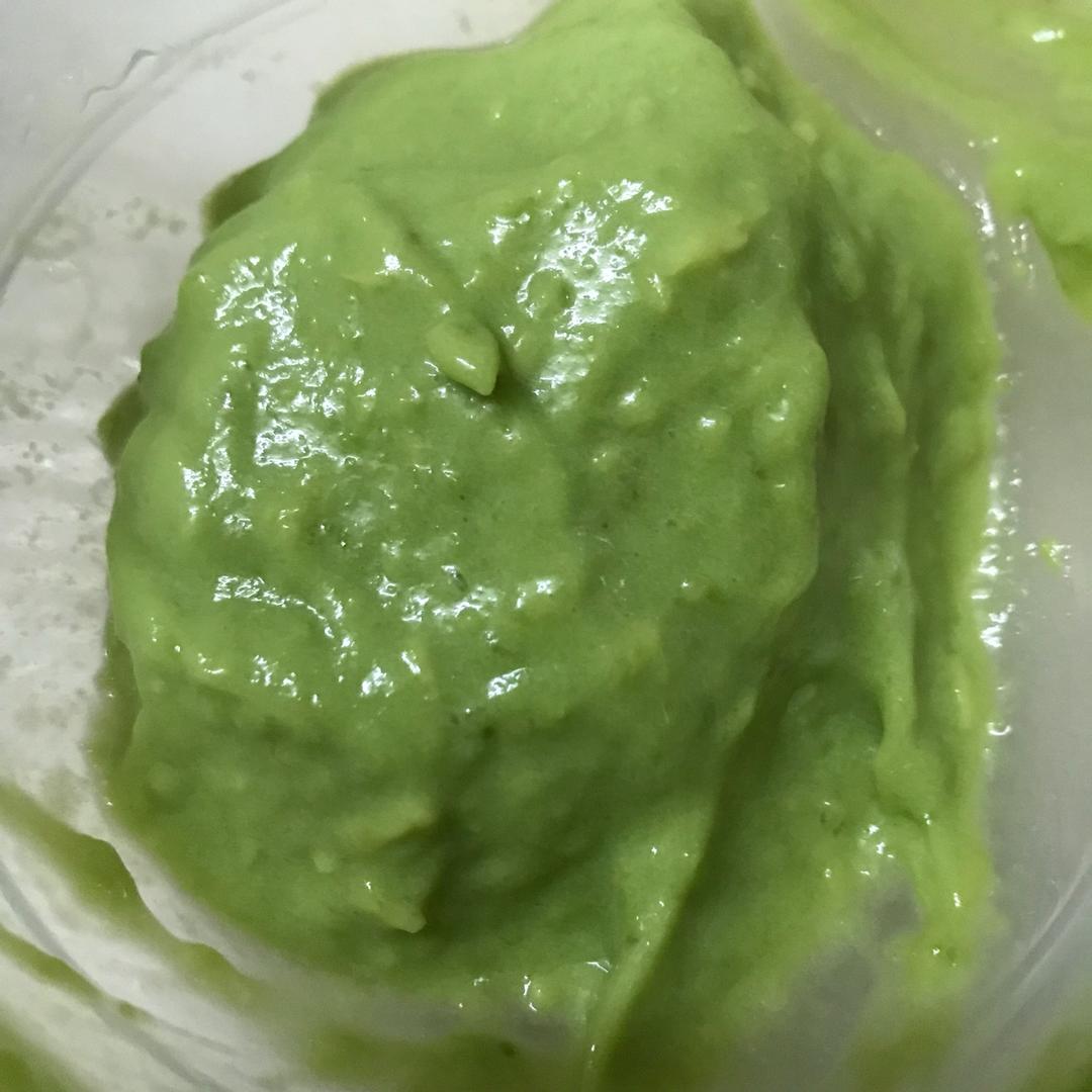 阿娇666做的6-7-8宝宝辅食牛油果苹果泥