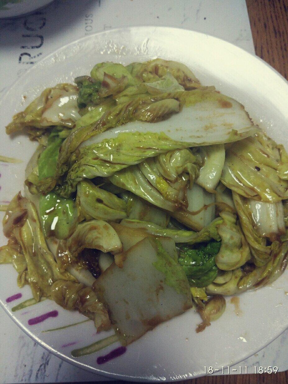 酱爆洋白菜