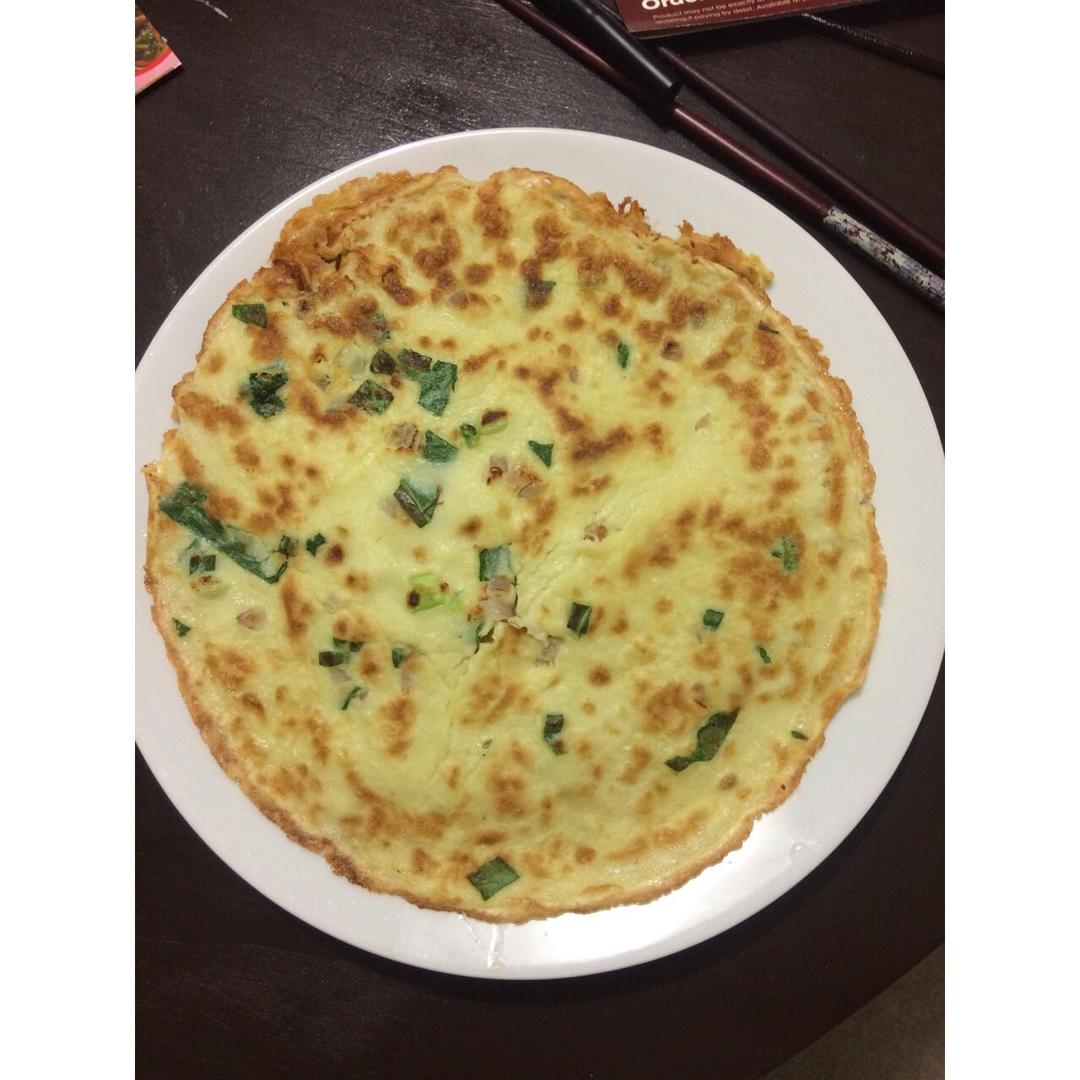 葱花鸡蛋饼
