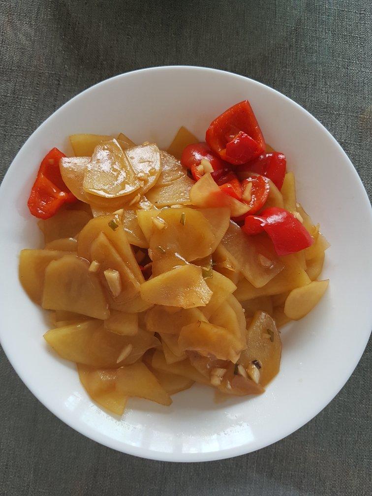 家常炒土豆片