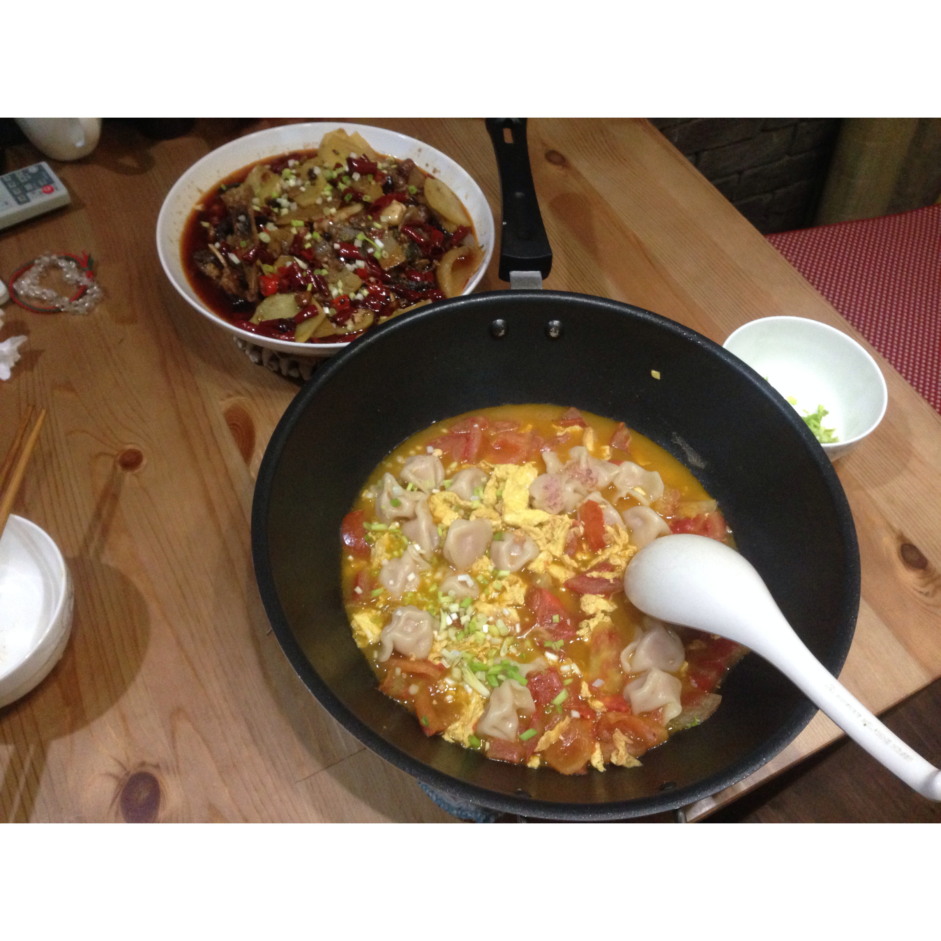 香菇猪肉虾仁饺子