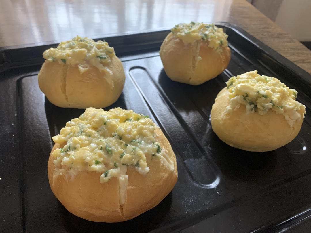 蒜香奶油奶酪面包