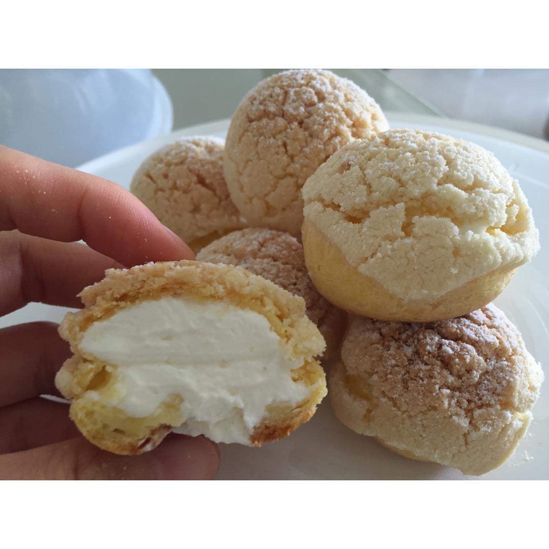 十分美味的酥皮泡芙