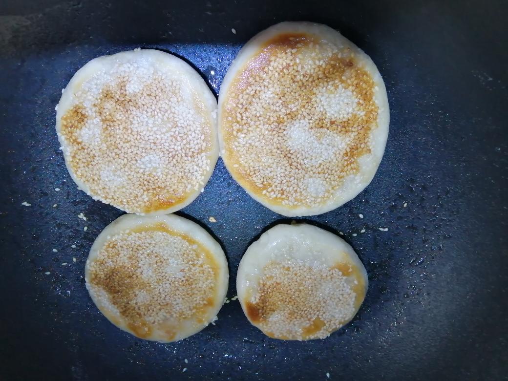 老北京芝麻烧饼的做法 步骤11