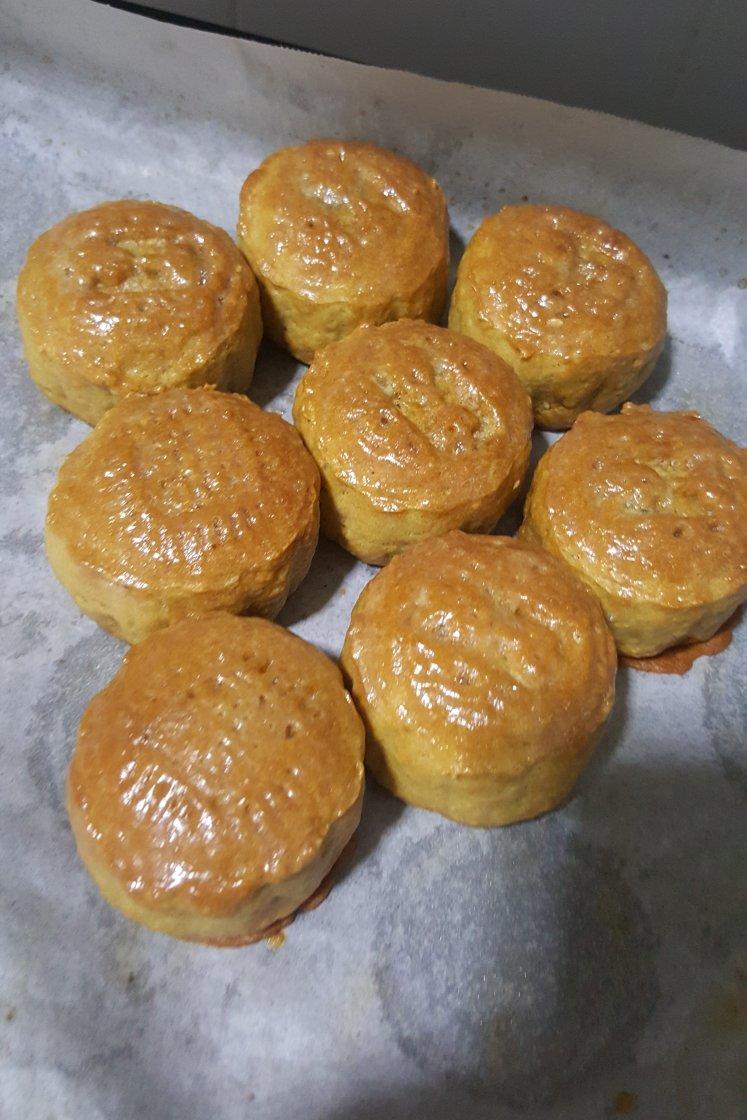 五仁月饼～不用转化糖浆的版本