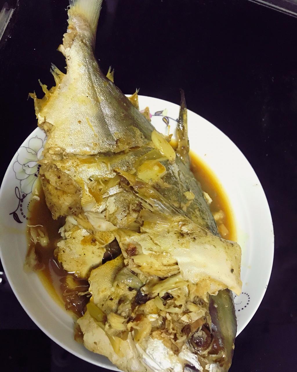 家常红烧鲳鱼