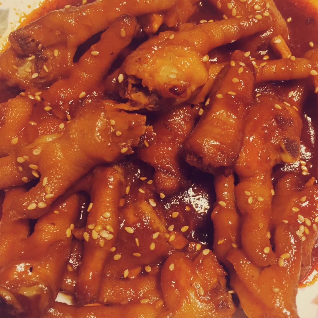 韩式辣酱鸡爪