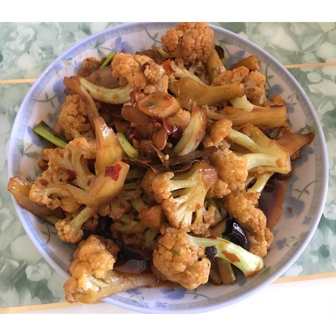 干锅菜花