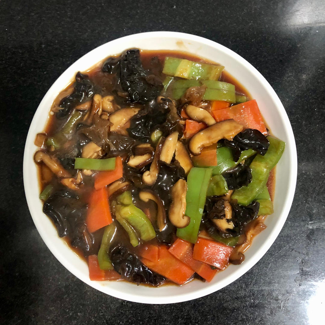 素炒香菇