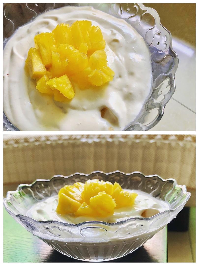 菠萝酸奶慕斯