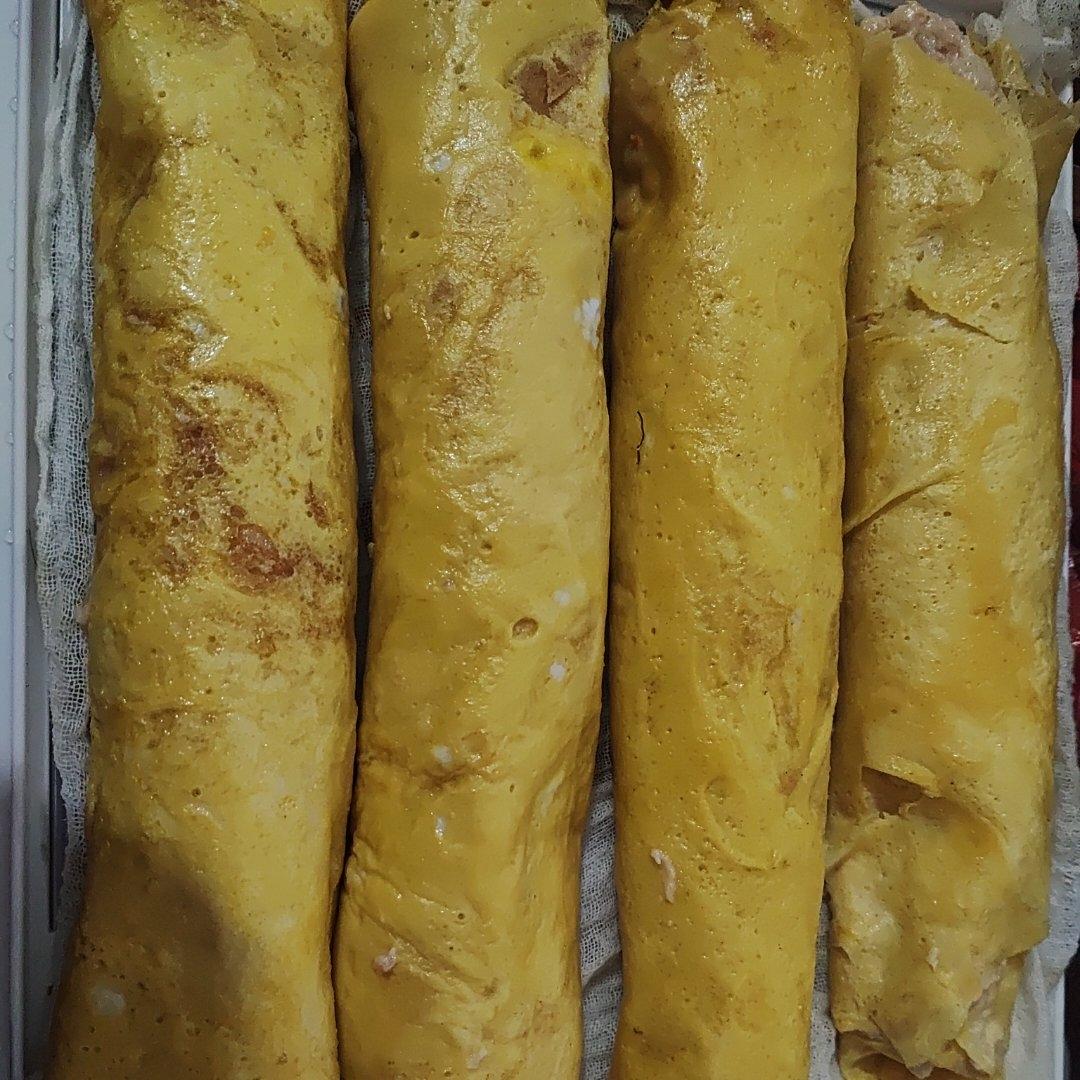 过年必吃，正宗湘乡肉蛋卷