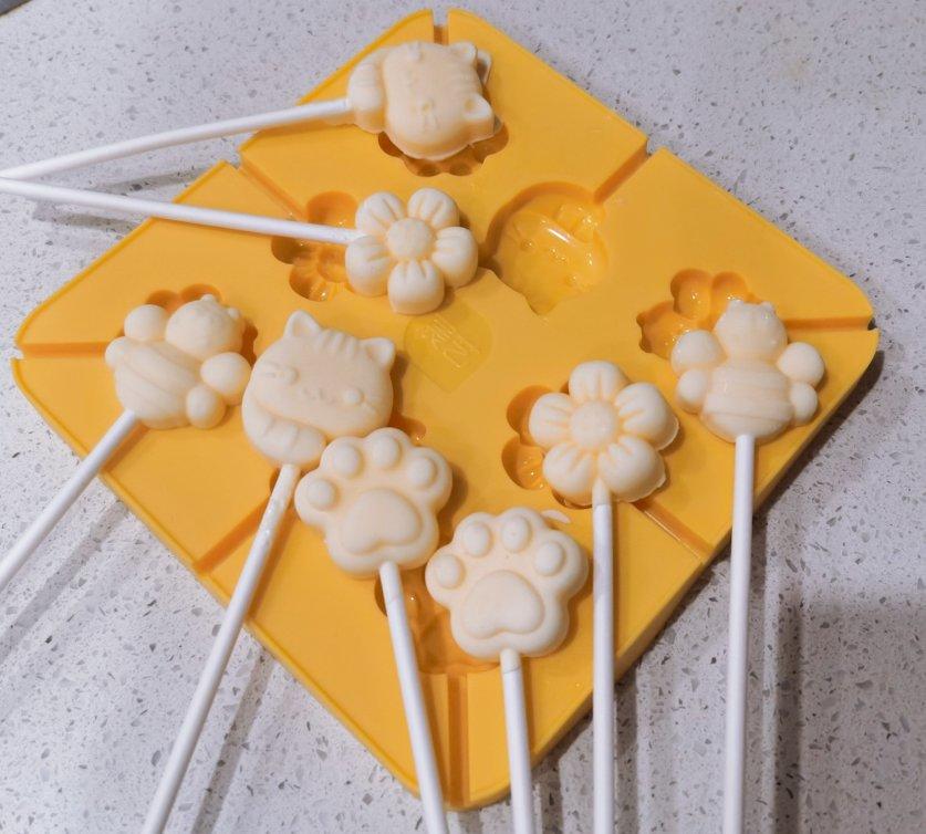 跟原版一模一样的百吉福奶酪棒🍭