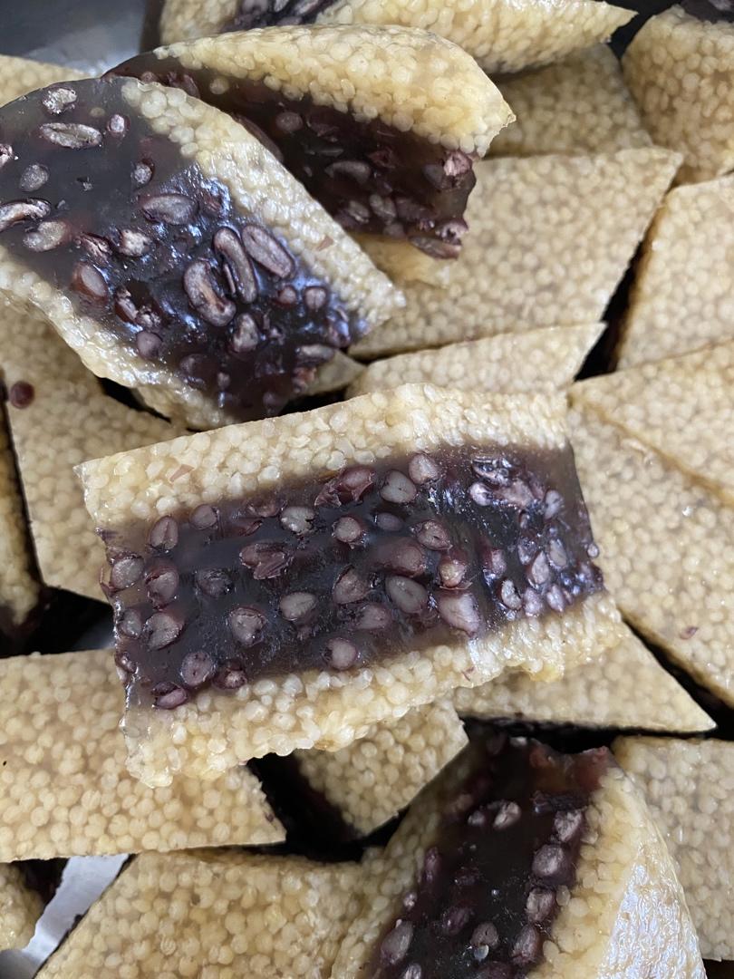 小米红豆杂粮糕