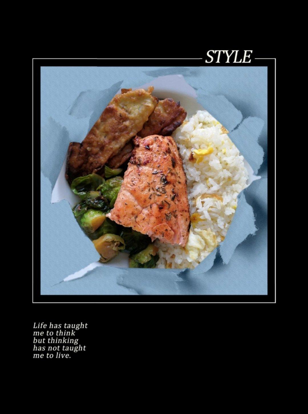 柠檬香煎三文鱼（无油版）