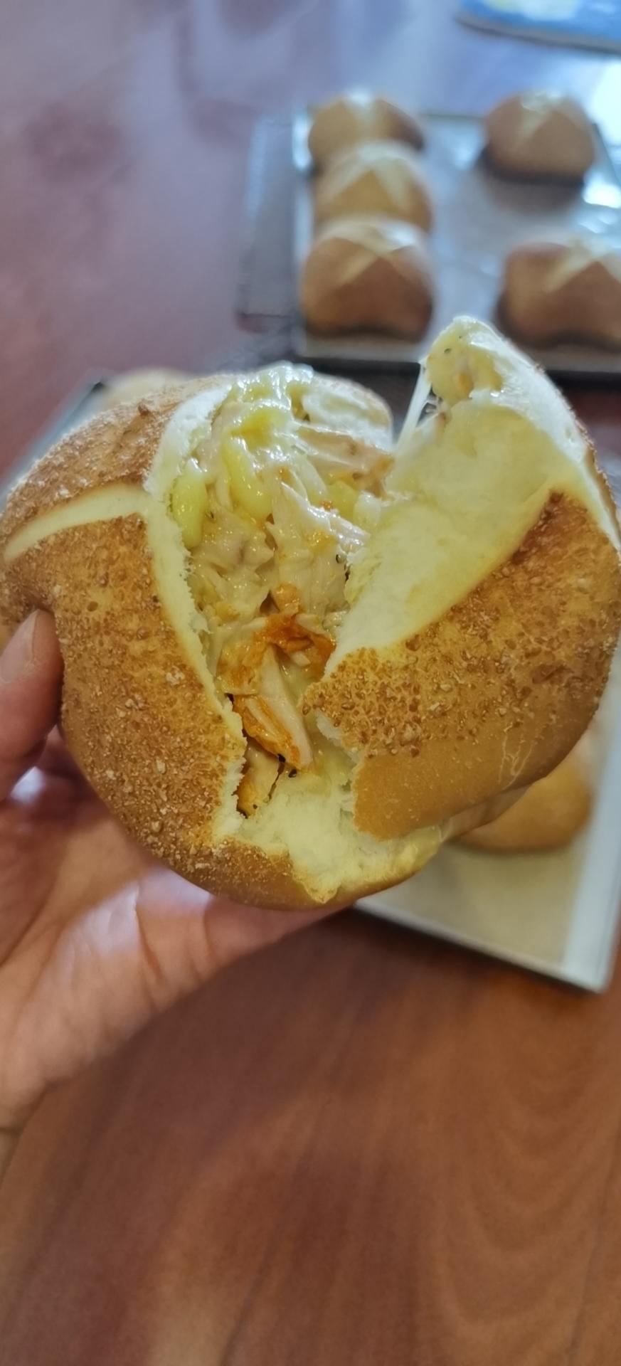 芝士熏鸡面包（万用方子）