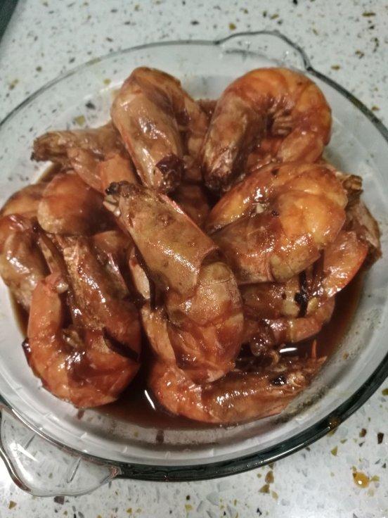 堂妈小厨——红烧大虾