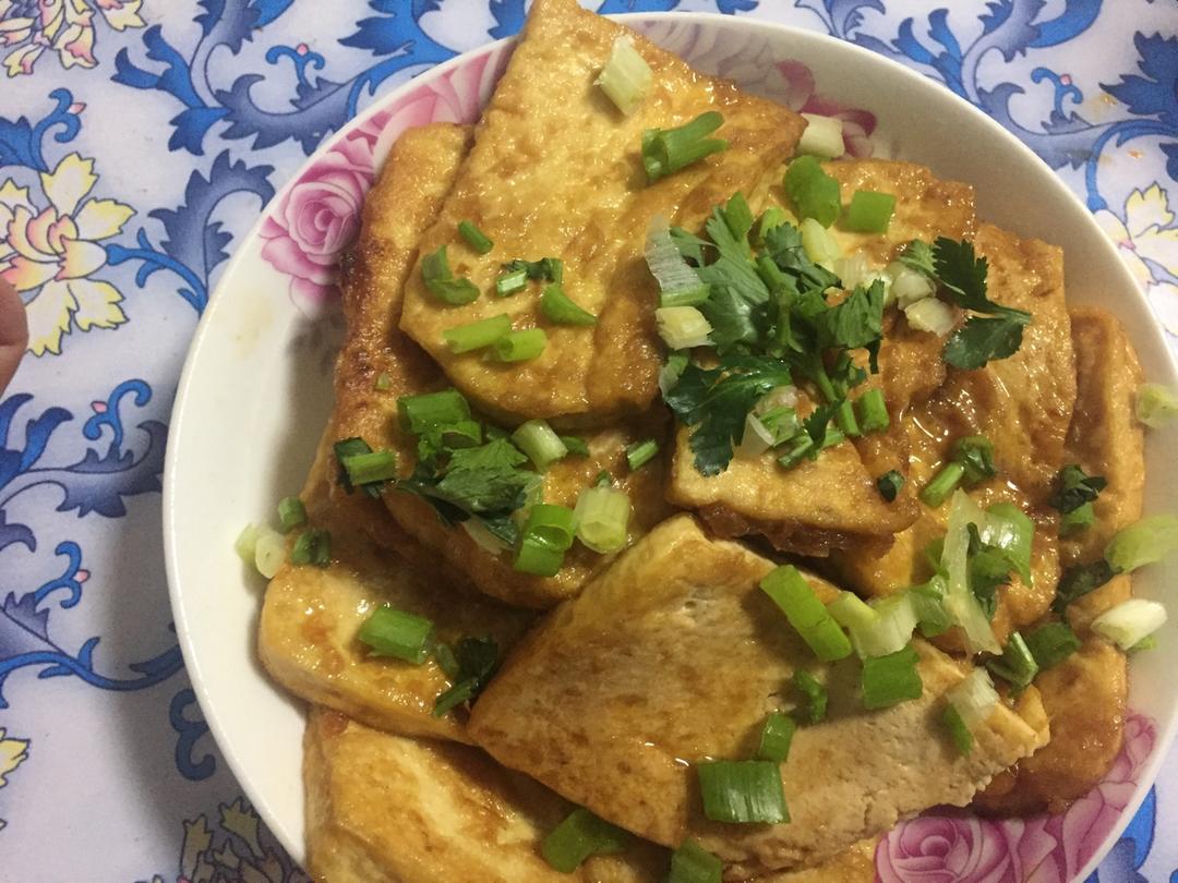 蚝油煎豆腐